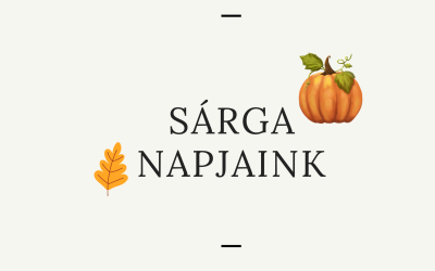 Tök jó sárga nap!